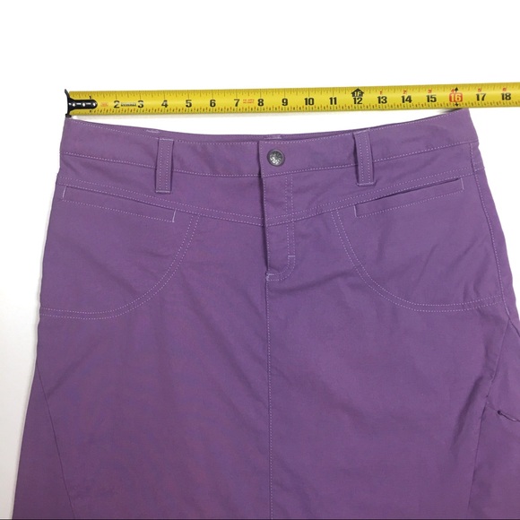 Athleta Purple A Line Skirt Size 8 - Picture 4 of 6